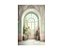 Fundo Fotográfico 1,50 x 2,20 - Gestante Vitral Verde Claro com Rosa  013 - Imagem 1