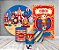 Kit 2 Painéis De Festa + Trio De Capas Cilindro - Circo Vermelho com Dourado 013 - Imagem 2