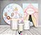 Kit 2 Painéis De Festa + Trio De Capas Cilindro - Bailarina Circo 016 - Imagem 2