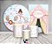 Kit 2 Painéis De Festa + Trio De Capas Cilindro - Circo Bailarina  Cute 018 - Imagem 2