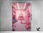 Fundo Fotográfico 1,50 x 2,20 - Quarto de Brinquedos Rosa com Castelo 034 - Imagem 2
