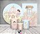 Kit 2 Painéis De Festa + Trio De Capas Cilindro - Mundo das Fadas Cute 009 - Imagem 2