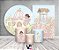 Kit 2 Painéis De Festa + Trio De Capas Cilindro - Mundo das Fadinhas Cute 010 - Imagem 2