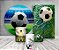 Kit 2 Painéis De Festa + Trio De Capas Cilindro - Bola de Futebol 003 - Imagem 2