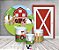 Kit 2 Painéis De Festa + Trio De Capas Cilindro - Fazendinha Clássica 002 - Imagem 2