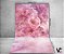 Fundo Fotográfico 1,50 x  2,70 -  Gestante Flores Rosa Efeito Esfumaçado 092 - Imagem 2
