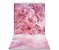 Fundo Fotográfico 1,50 x  2,70 -  Gestante Flores Rosa Efeito Esfumaçado 092 - Imagem 1