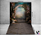 Fundo Fotográfico 1,50 x  2,70 - Ensaio Gestante Fineart Arco de Flores 119 - Imagem 2