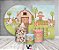 Kit 2 Painéis De Festa + Trio De Capas Cilindro - Fazendinha Aquarela 014 - Imagem 2