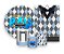 Kit 2 Painéis De Festa + Trio De Capas Cilindro - Dia dos Pais Sueter 003 - Imagem 1