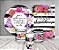 Kit 2 Painéis De Festa + Trio De Capas Cilindro - Dia das Mulheres Listras e Flores 009 - Imagem 2