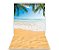 Fundo Fotográfico 1,50 x  2,70 - Praia e Coqueiros 004 - Imagem 1