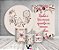 Kit 2 Painéis De Festa + Trio De Capas Cilindro - Filtro dos Sonhos Floral 009 - Imagem 2
