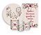 Kit 2 Painéis De Festa + Trio De Capas Cilindro - Filtro dos Sonhos Floral 009 - Imagem 1