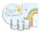 Kit 2 Painéis De Festa + Trio De Capas Cilindro - 365 Sorrisos Aquarela 017 - Imagem 1