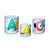 Trio De Capas De Cilindro - ABC com Números 001 - Imagem 1