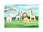 Fundo Fotográfico 2,20 x 1,50 - Animais Safari Aquarela 002 - Imagem 1