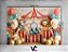 Fundo Fotográfico 2,20 x 1,50 - Tenda Circo Vintage Vermelho e Dourado 026 - Imagem 2