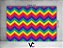 Fundo Fotográfico 2,20 x 1,50 - Estampa Chevron Zig-Zag Colorido 082 - Imagem 2