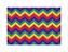 Fundo Fotográfico 2,20 x 1,50 - Estampa Chevron Zig-Zag Colorido 082 - Imagem 1