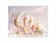 Fundo Fotográfico 1,55 x 1,20 - Castelo Rosa com Dourado e Flores 011 - Imagem 1