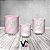 Trio De Capas De Cilindro - Batizado Céu Rosa Aquarela 009 - Imagem 2