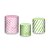 Trio De Capas De Cilindro - Cores Neutras Verde e Rosa Aquarela 002 - Imagem 1