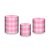 Trio De Capas De Cilindro - Camadas Xadrez Rosa 037 - Imagem 1
