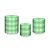 Trio De Capas De Cilindro - Camadas Xadrez Verde 039 - Imagem 1
