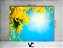 Fundo Fotográfico 1,55 x 1,20 - New Born Céu E  Flores Amarelas 101 - Imagem 2