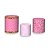 Trio De Capas De Cilindro - Realeza Capitone Rosa 014 - Imagem 1