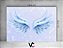 Fundo Fotográfico 2,20 x 1,50 -  Asas de Anjo Azul Claro 002 - Imagem 2
