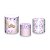 Trio De Capas De Cilindro - Coroa Realeza Rosa e Lilás 039 - Imagem 1