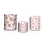 Trio De Capas De Cilindro - Confeitaria Rosa com Corações 005 - Imagem 1