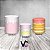 Trio De Capas De Cilindro - Vitrine Confeitaria Rosa 022 - Imagem 2