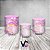 Trio De Capas De Cilindro - Rosa Efeito Brilhos 009 - Imagem 2