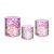 Trio De Capas De Cilindro - Rosa Efeito Brilhos 009 - Imagem 1
