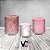 Trio De Capas De Cilindro - Efeito Glitter e Mármore Rose 011 - Imagem 2