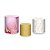 Trio De Capas De Cilindro - Efeito Marmorizado Pink e Dourado 032 - Imagem 1