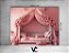 Fundo Fotográfico 1,55 x 1,20 - Quarto de Princesa Rosa Cama 003 - Imagem 2