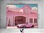 Fundo Fotográfico 1,55 x 1,20 - Casa de Princesa Rosa com Carrinho Rosa 012 - Imagem 2