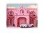 Fundo Fotográfico 1,55 x 1,20 - Casa de Boneca Rosa com Carro Branco 019 - Imagem 1