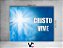 Fundo Fotográfico 1,55 x 1,20 - Páscoa Cruz Cristo Vive 035 - Imagem 2