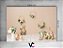 Fundo Fotográfico 2,20 x 1,50 - Páscoa Coelhos Tons Pastéis 068 - Imagem 2