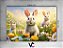Fundo Fotográfico 2,20 x 1,50 - Páscoa Coelhos Realista 077 - Imagem 2