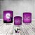 Trio De Capas De Cilindro - Halloween Casa da Bruxa Roxo 019 - Imagem 2