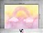 Fundo Fotográfico 2,20 x 1,50 - Arco-íris Rosa e Amarelo 008 - Imagem 2