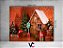 Fundo Fotográfico 1,55 x 1,20 - Casinha de Natal Infantil 022 - Imagem 2
