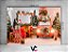 Fundo Fotográfico 2,20 x 1,50 -  Cenário Infantil Carro Vermelho Natal 028 - Imagem 2