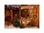 Fundo Fotográfico 2,20 x 1,50 - Barraca Efeito Madeira Decoração de Natal 037 - Imagem 1